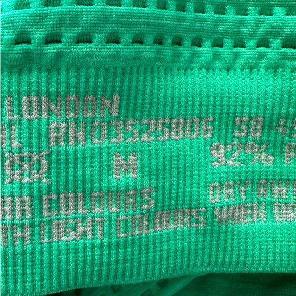 Sweaty Betty Stamina Sports Bra in Vivid Green #4967 Size Medium - Picture 10 of 10